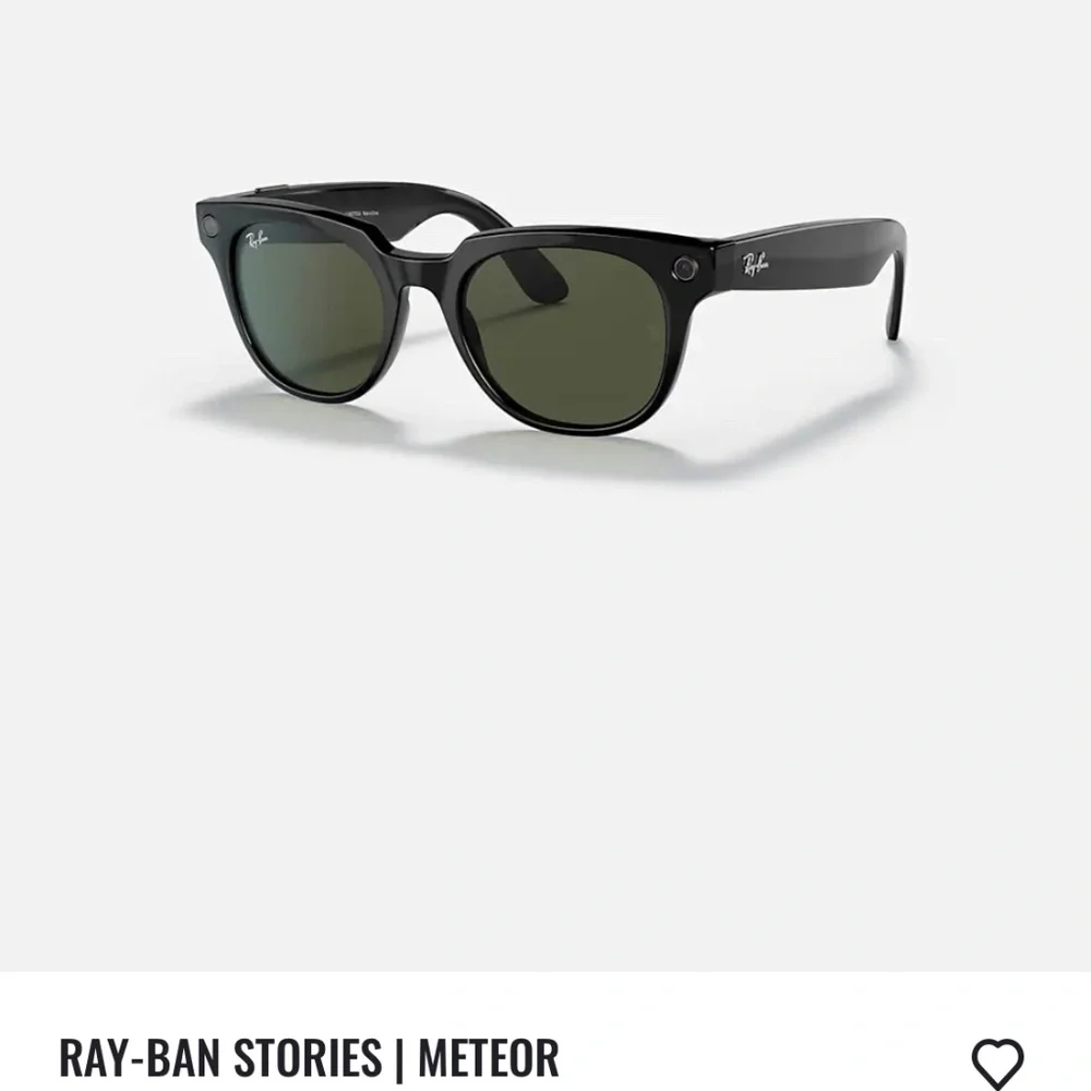 Ray Ban Stories smart glasses